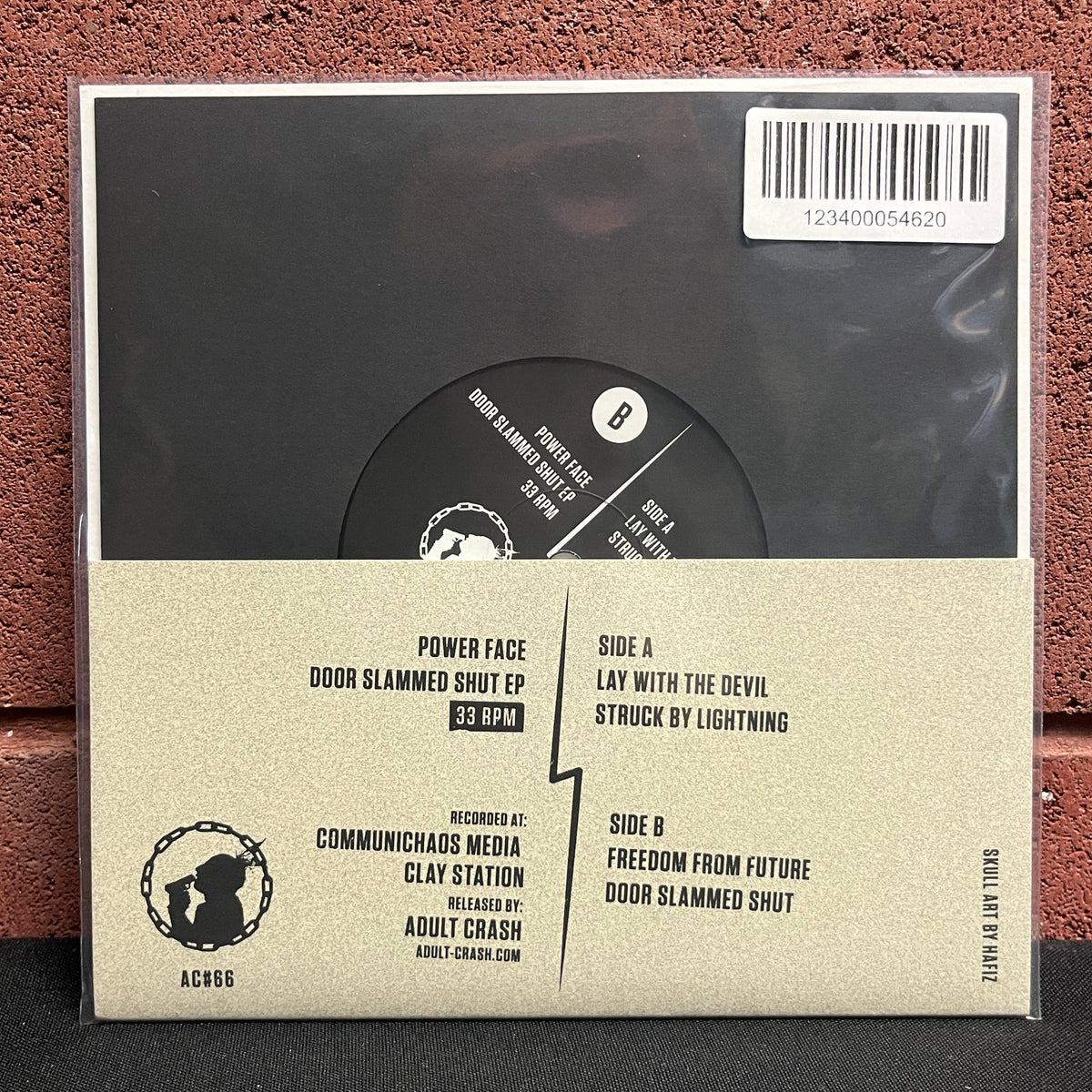 Used Vinyl: Power Face "Door Slammed Shut E.P." 7"