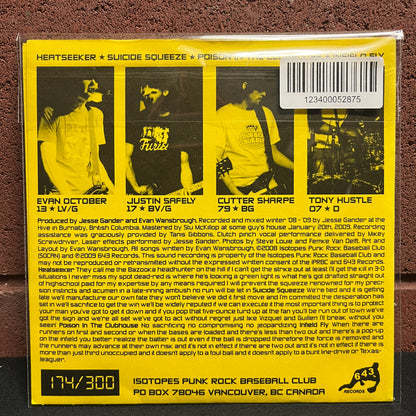 Used Vinyl: Isotopes "Heatseaker" 7" (Yellow vinyl, numbered)