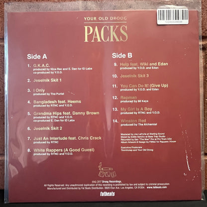 Used Vinyl: Your Old Droog "Packs" LP