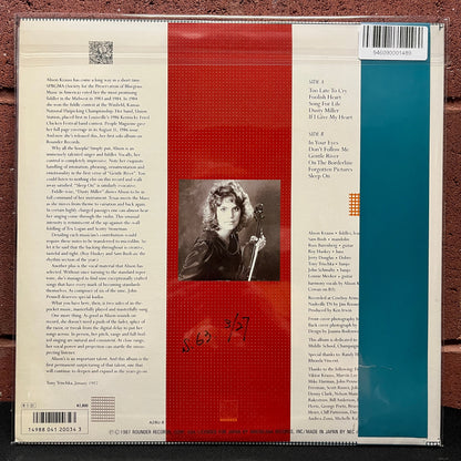 Used Vinyl: Alison Krauss "Too Late To Cry" LP (1987 Japanese Issue)