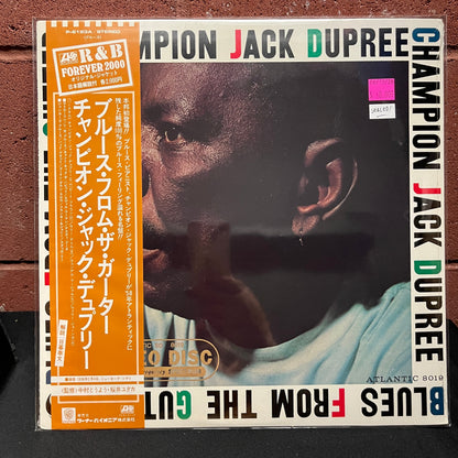 Used Vinyl: Champion Jack Dupree "Blues From The Gutter" LP (1980 Japanese Issue SEALED)
