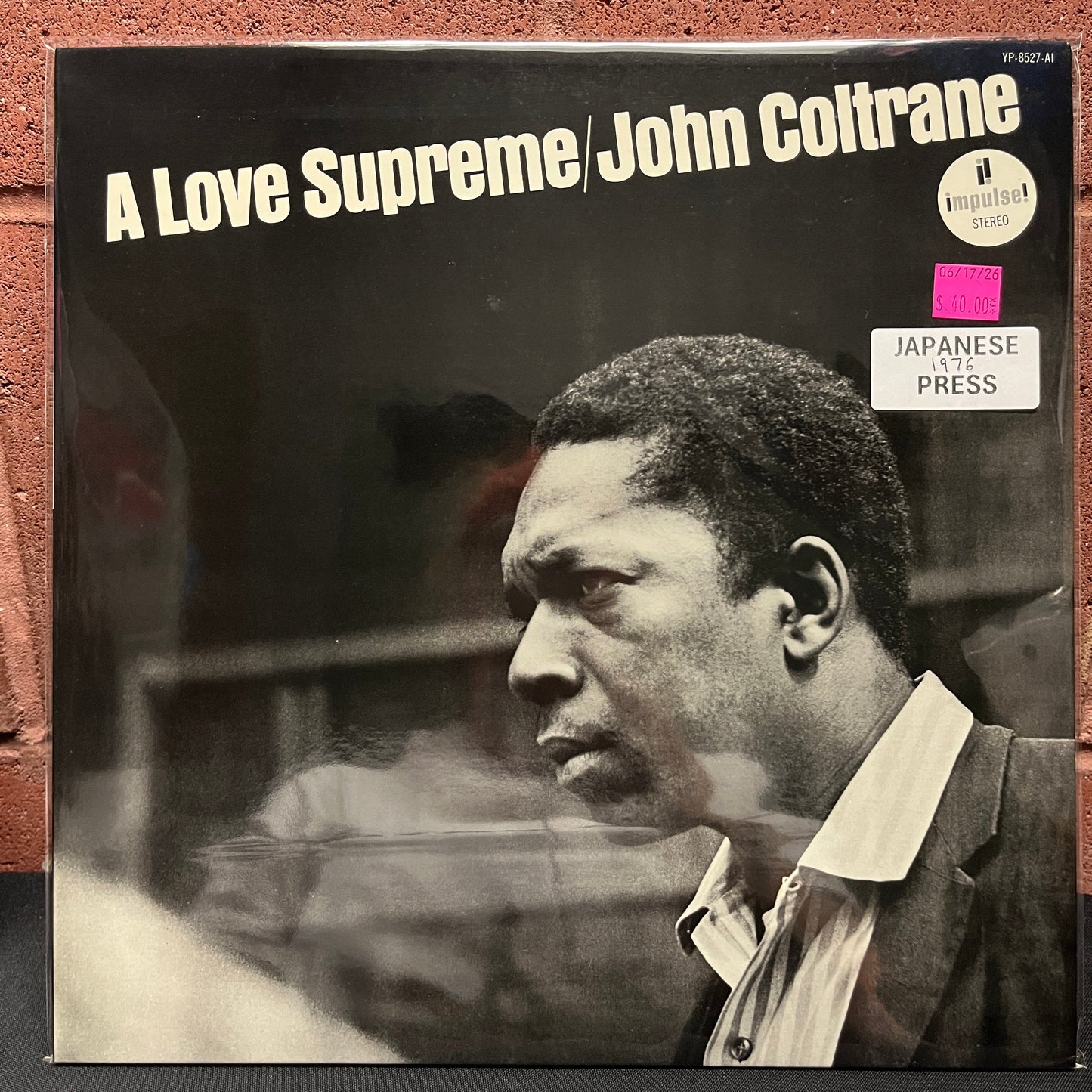 Used Vinyl: John Coltrane "A Love Supreme" LP (1976 Japanese Issue)
