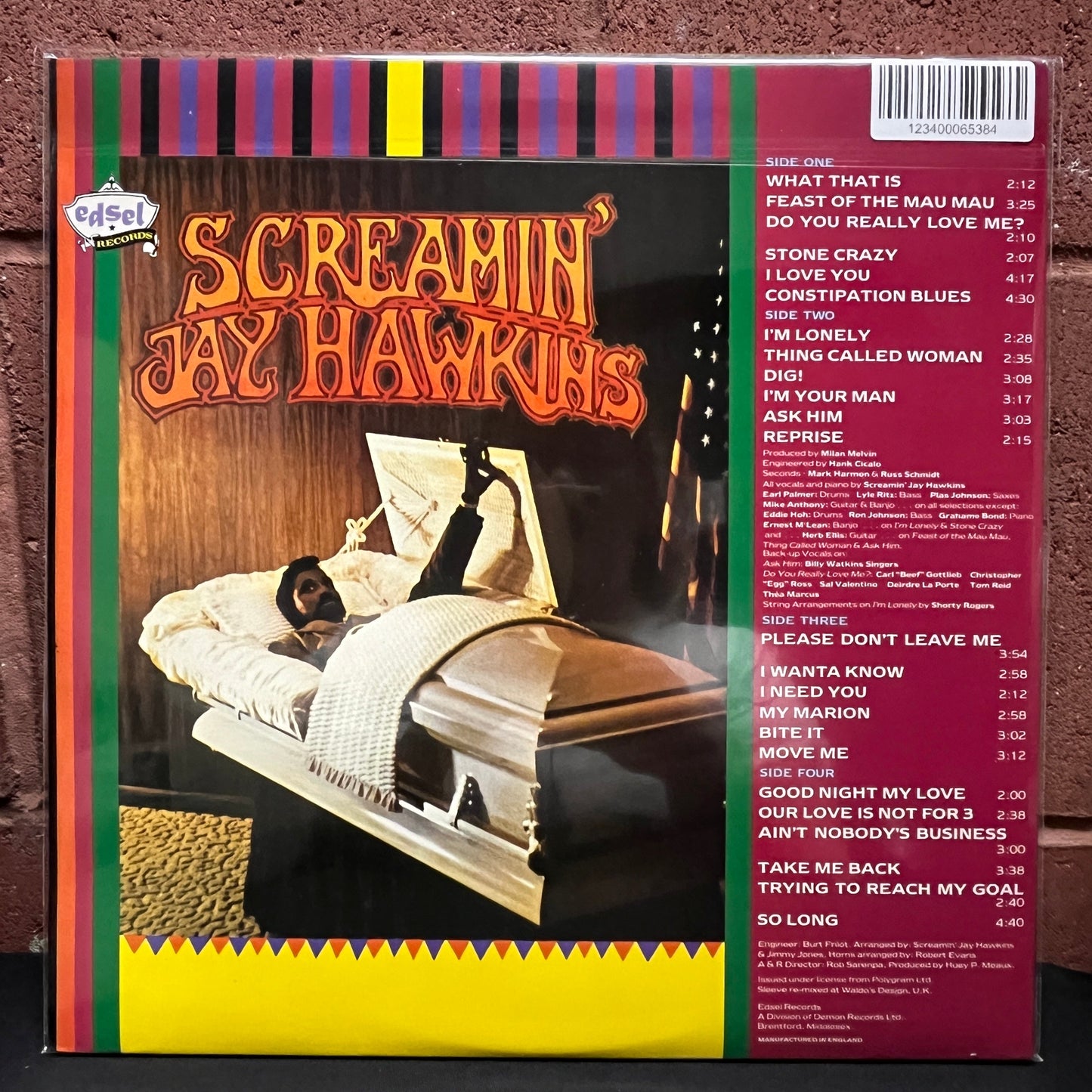 Used Vinyl: Screamin' Jay Hawkins "Feast Of The Mau Mau" 2xLP (Japanese Issue)