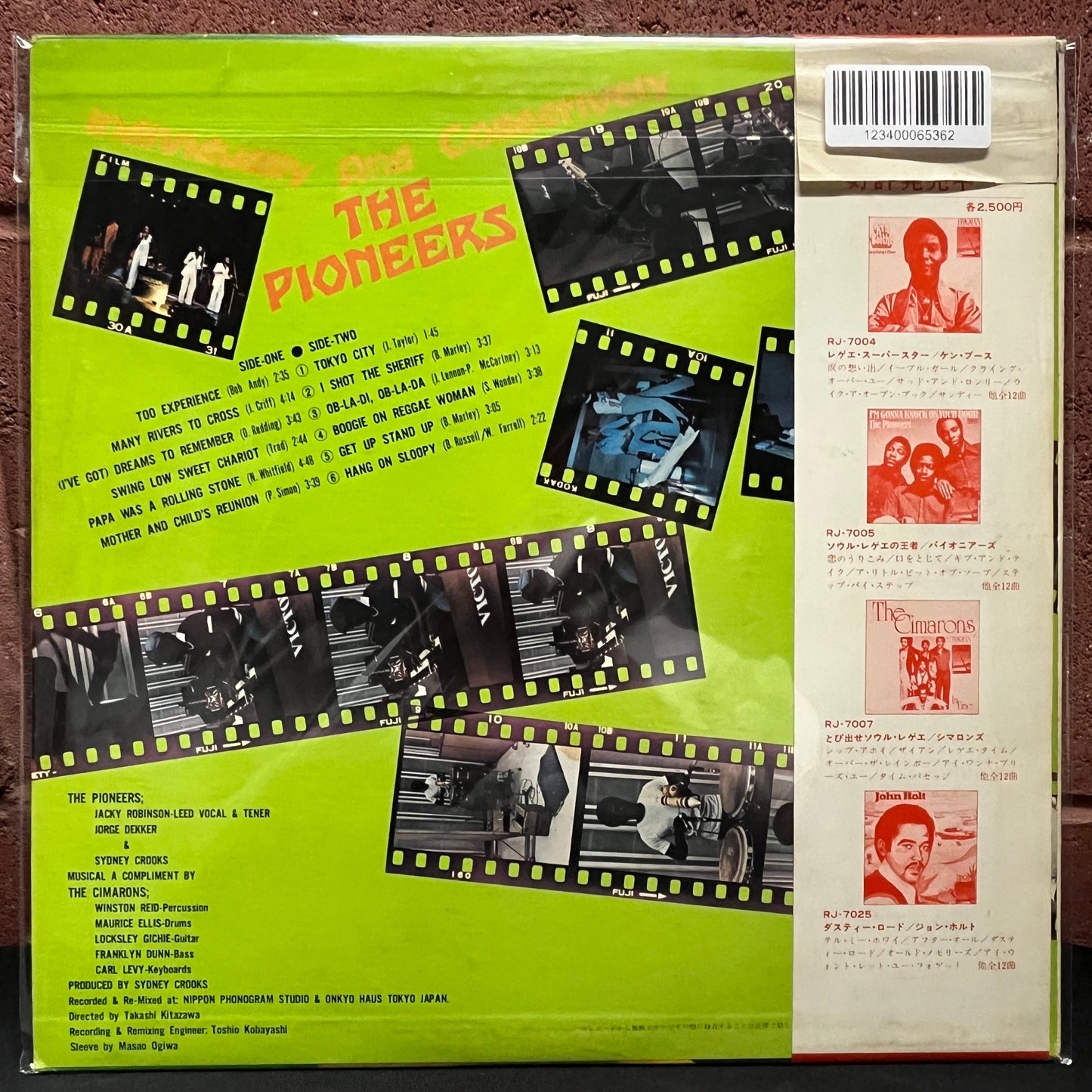 Used Vinyl: The Pioneers "Individually And Collectively" LP (Japanese White Label Promo)