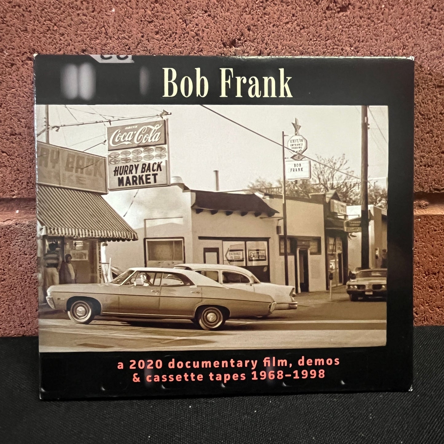 Used CD: Bob Frank "A 2020 Documentary Film, Demos & Cassette Tapes 1968-1998" 2xCD/DVD