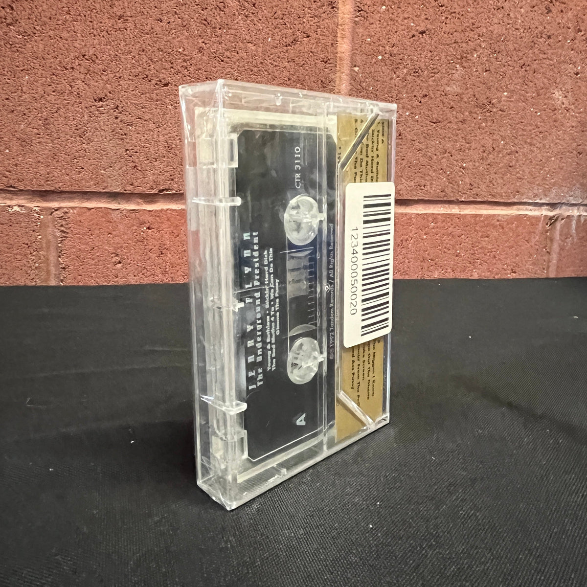 Used Cassette: Jerry Flynn "The Underground President" Tape