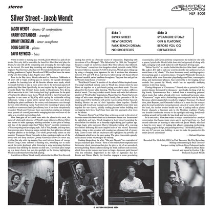 Jacob Wendt - Silver Street - LP