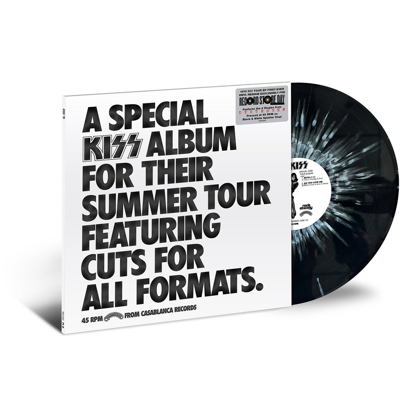 Kiss "Special Kiss Tour" LP (Splatter Vinyl) (RSD 2026)