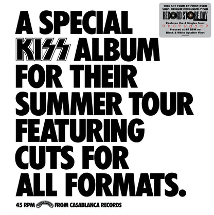 Kiss "Special Kiss Tour" LP (Splatter Vinyl) (RSD 2026)