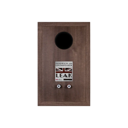 LEAK - Sandwich 100 Bookshelf Loudspeakers Walnut (Pair)