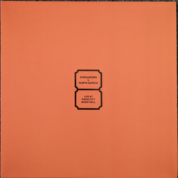 Khruangbin & Nubya Garcia/Live At Radio City Music Hall [LP]