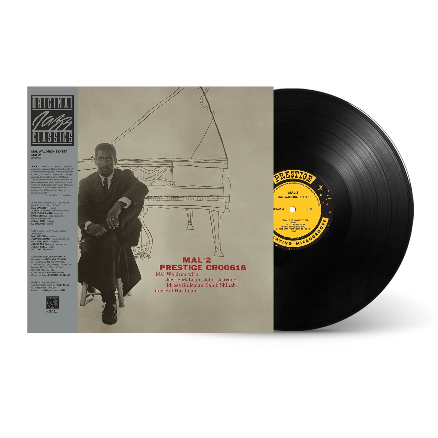 Mal Waldron Sextet - Mal/2 - OJC LP