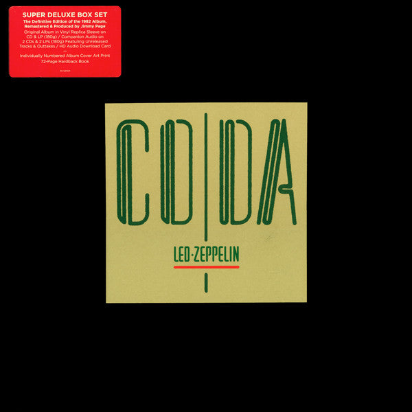 Led Zeppelin - Coda - LP Box Set
