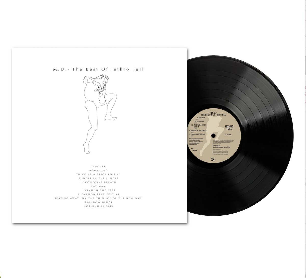 PRE-ORDER: Jethro Tull "M.U. - The Best of Jethro Tull" LP