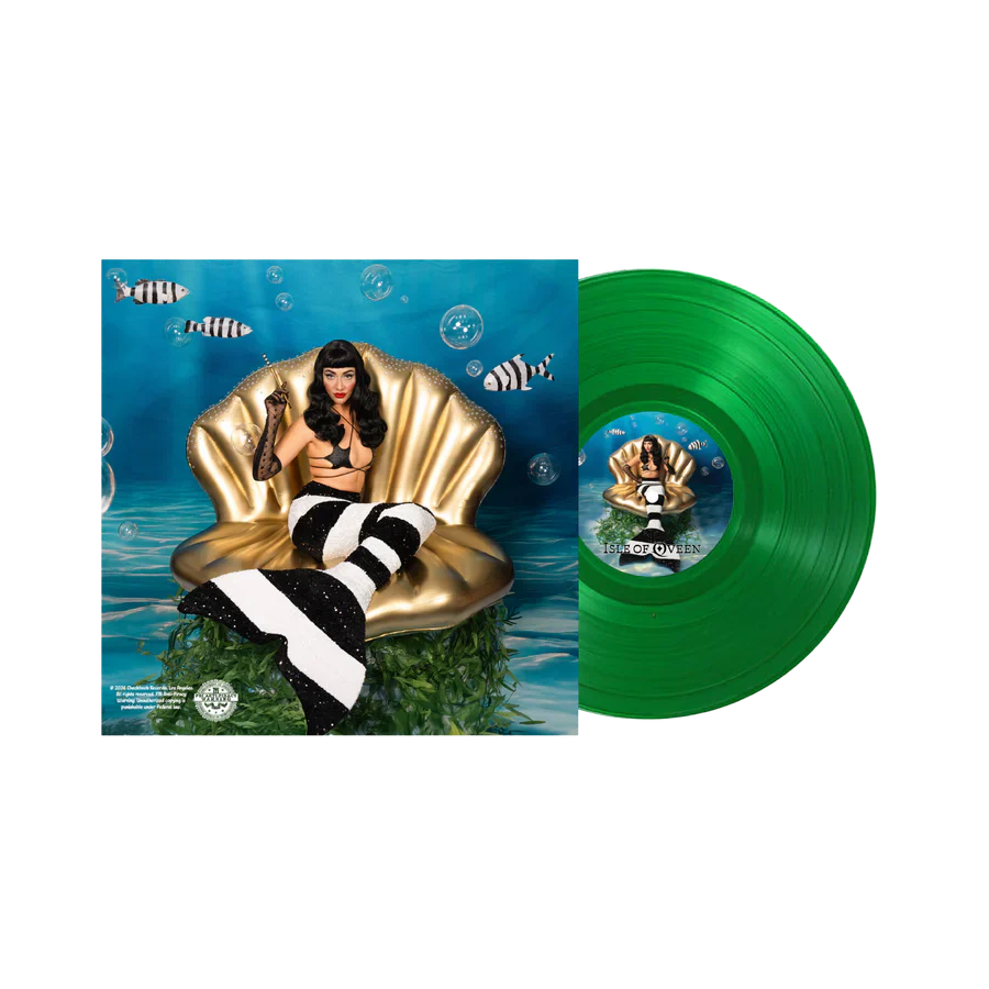 PRE-ORDER: Qveen Herby "Alchemist/Isle of Qveen" LP (Green Vinyl)