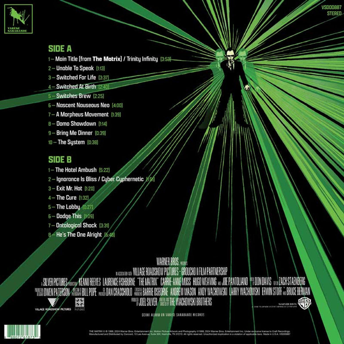 The Matrix (25th Anniversary) - Original Motion Picture Soundtrack - LP