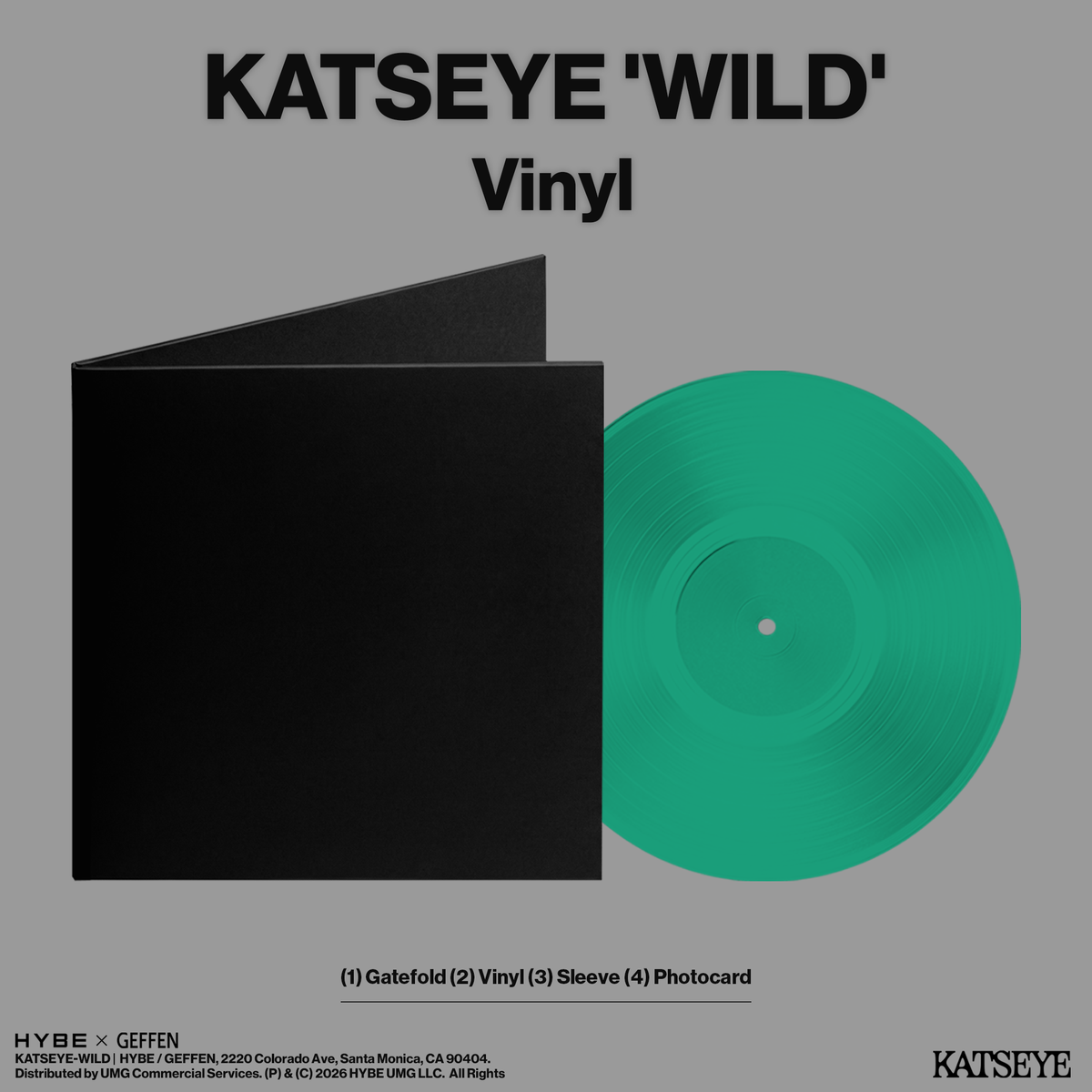 [Pre Order] KATSEYE - WILD - 12" EP *