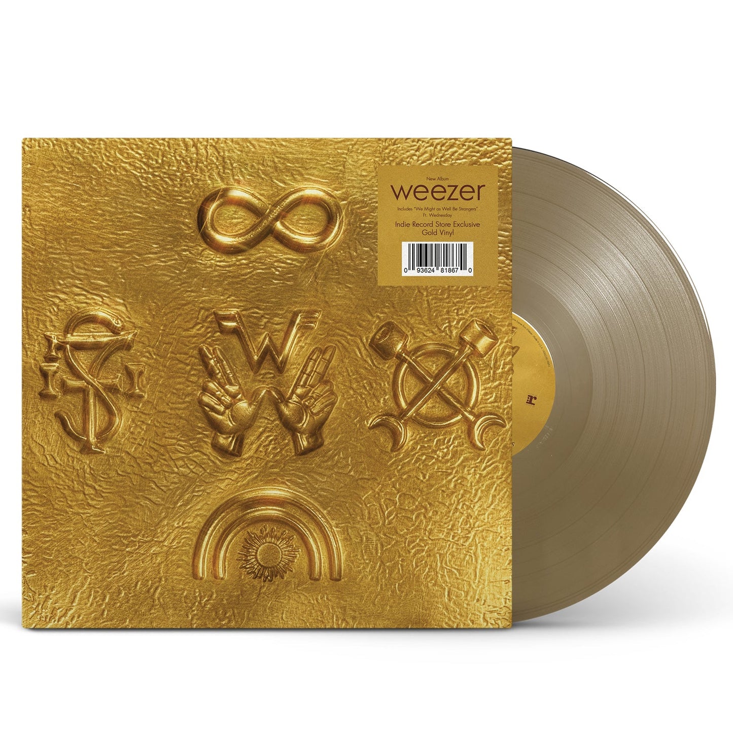 PRE-ORDER: Weezer "Weezer" LP (Indie Exclusive Gold Vinyl)