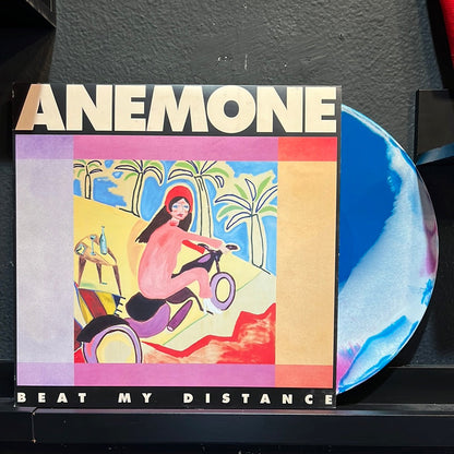 USED VINYL: Anemone “Beat My Distance” LP (Snow Cone Swirl Vinyl)