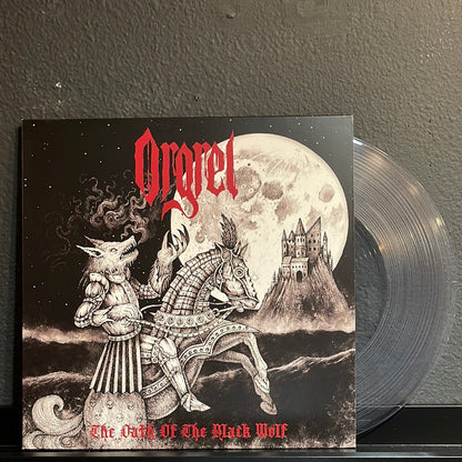 Used Vinyl: Orgrel “The Oath Of The Black Wolf” 12" EP (Clear Vinyl)