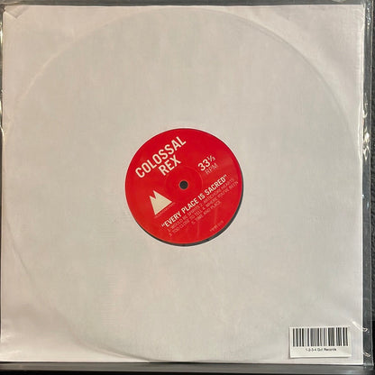 Used Vinyl: Colossal Rex “Every Place Is Sacred” 12" EP (Clear vinyl)