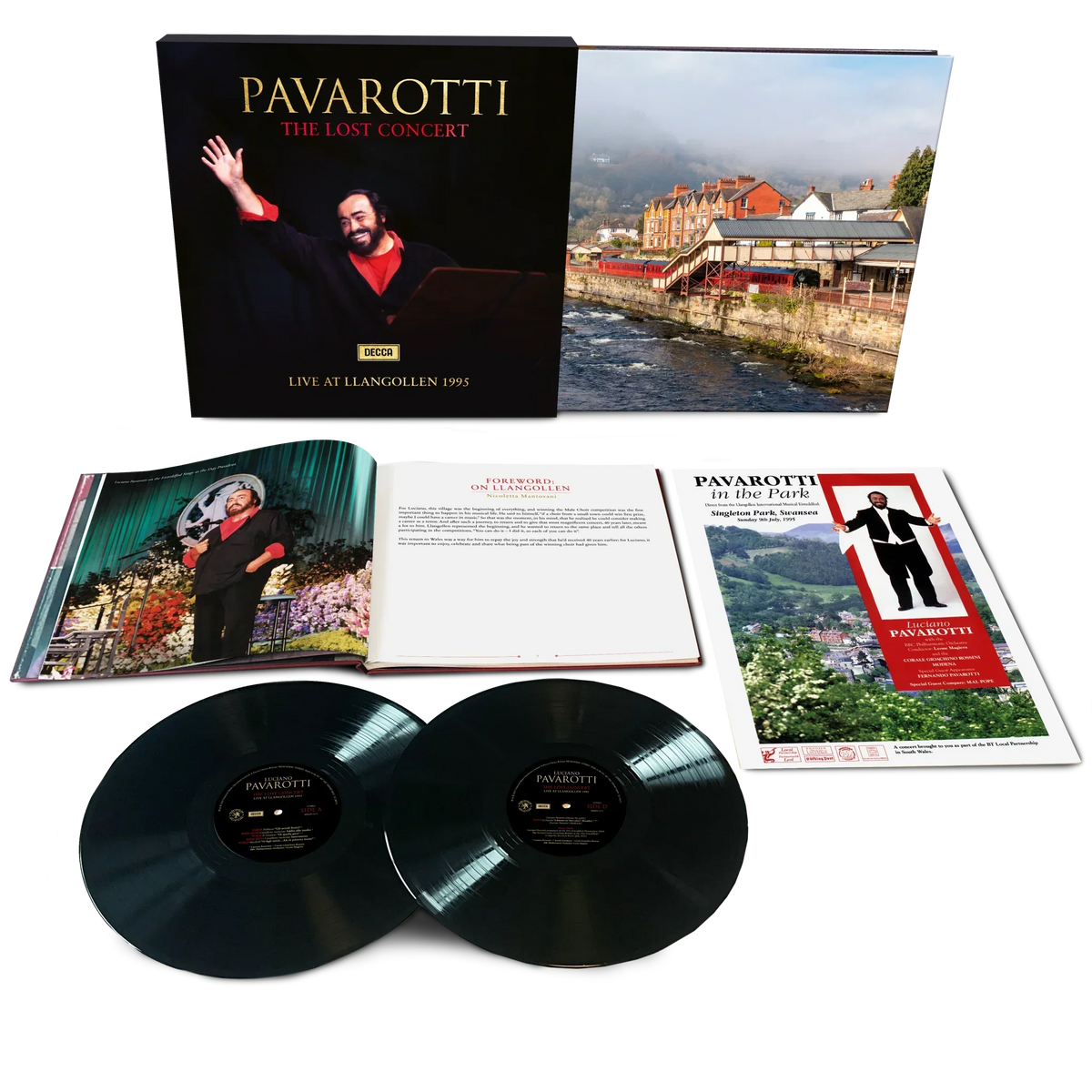 Luciano Pavarotti - The Lost Concert: Live at Llangollen 1995 - LP Box Set