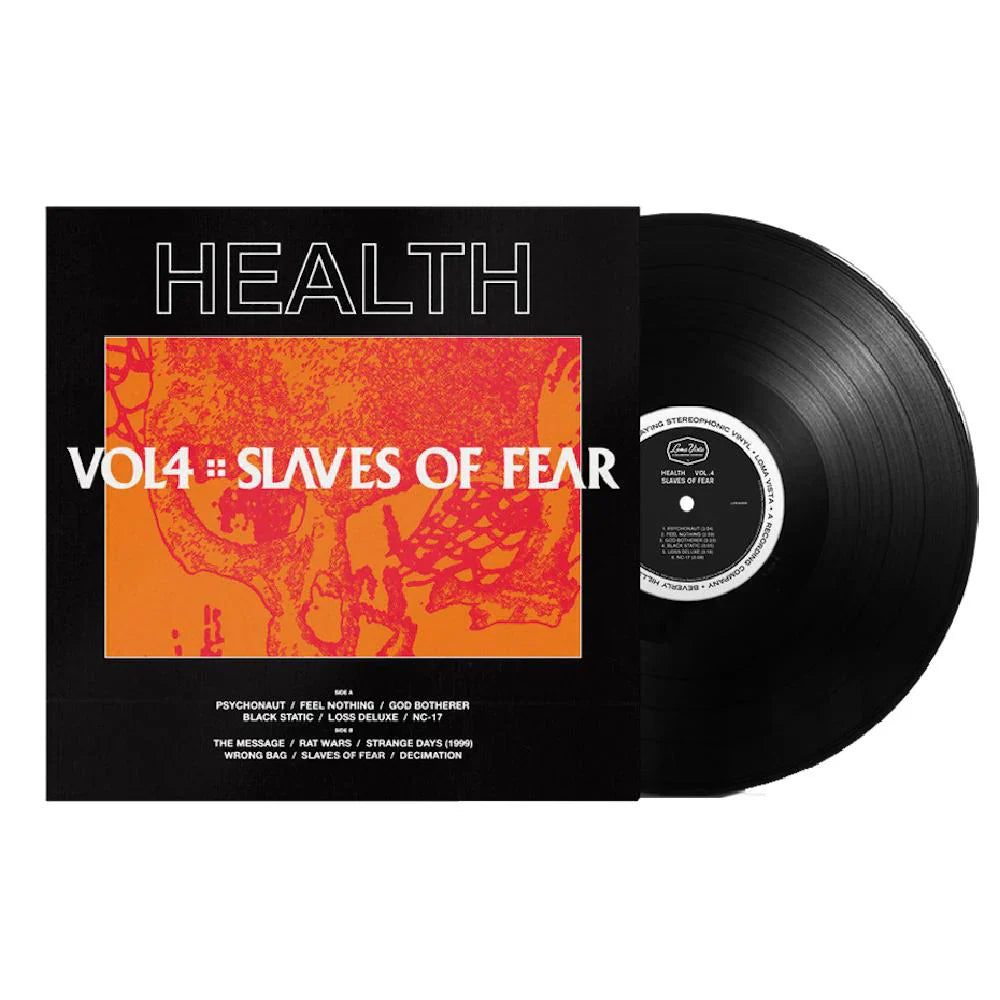 HEALTH "Vol. 4: Slaves of Fear Black" LP