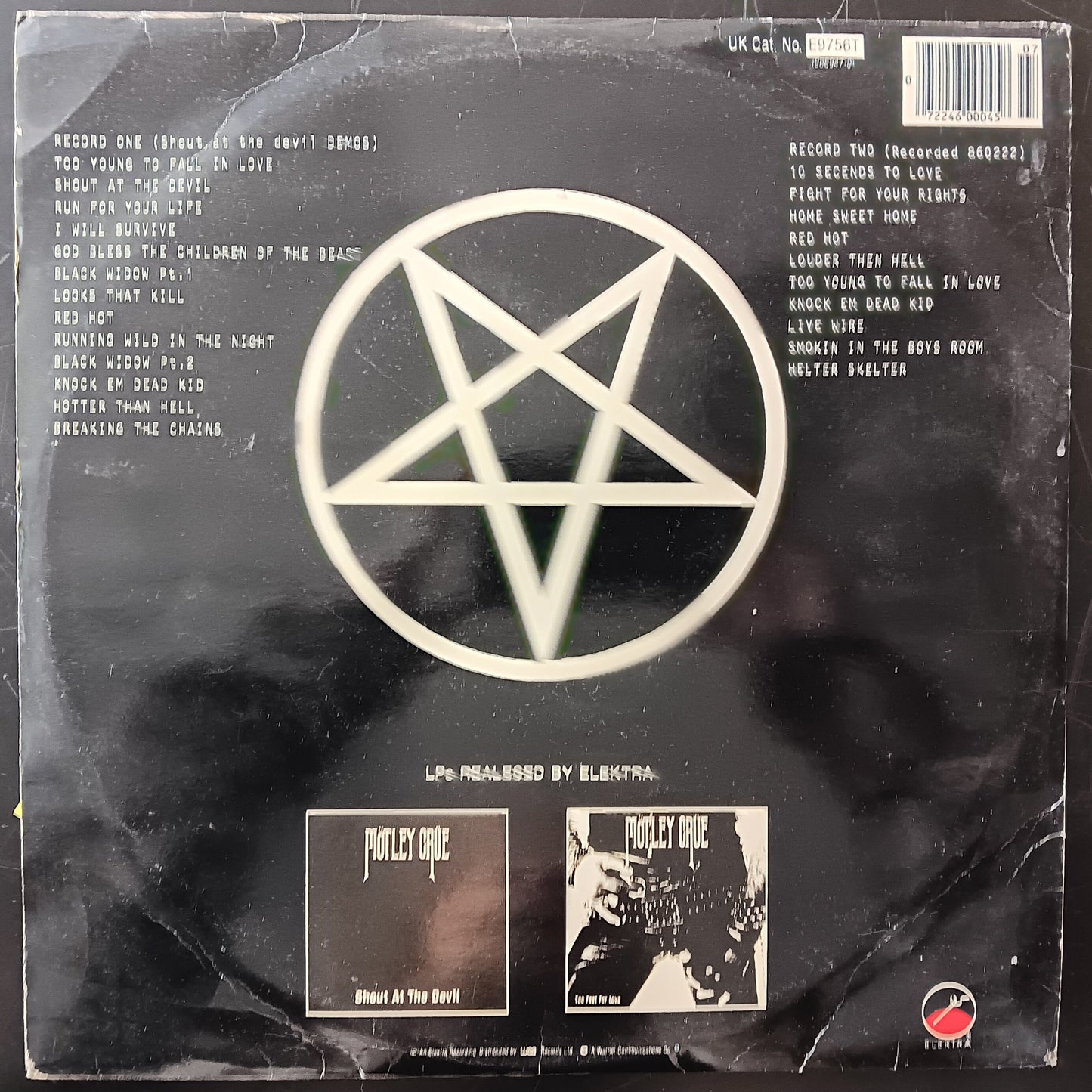 [Used LP] Motley Crue / Some Demos Some Live