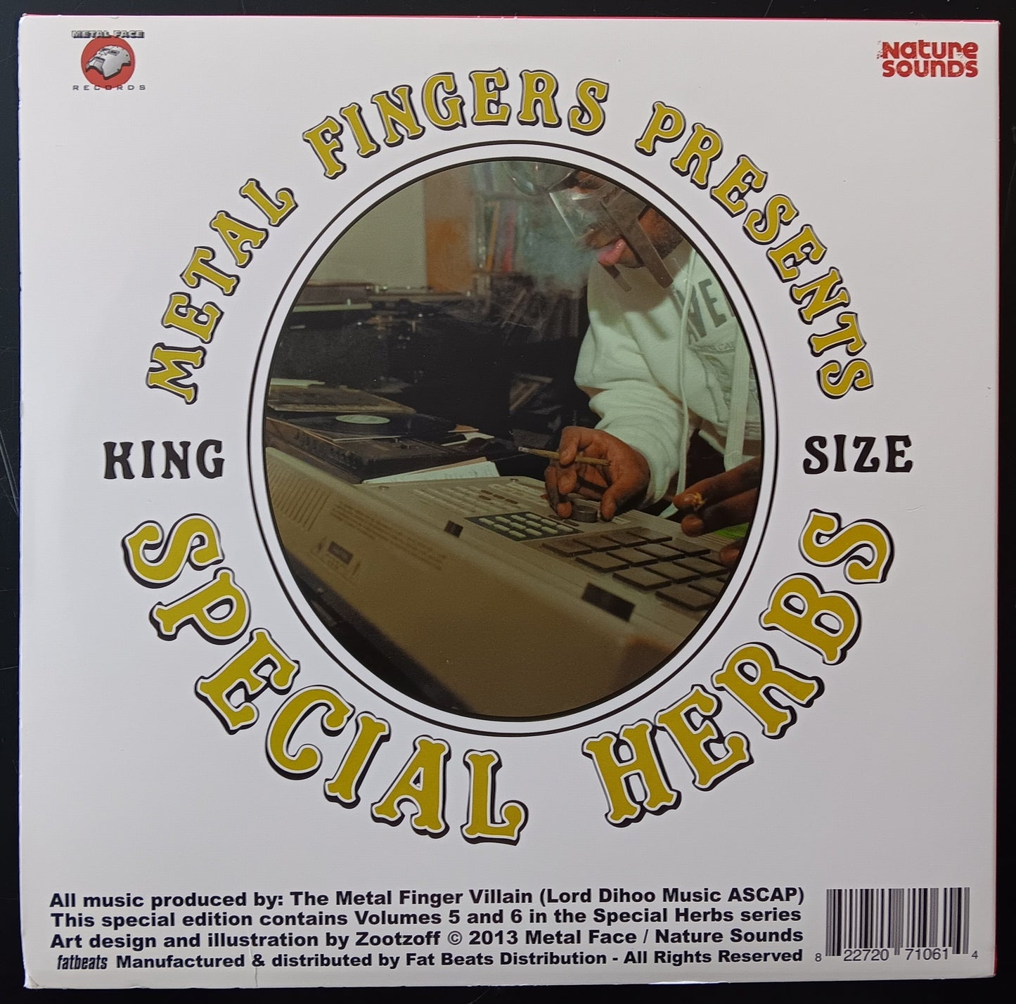 [Used LP] Metal Fingers (MF DOOM) / Special Herbs Volume 5 & 6