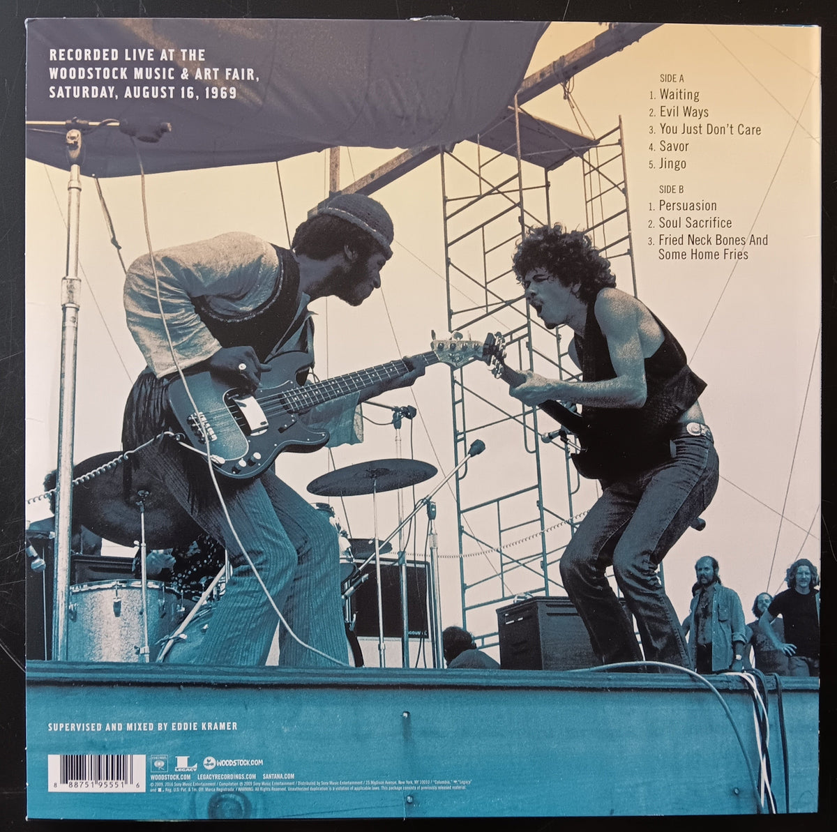 [Used LP] Santana / Woodstock (Saturday, August 16, 1969) [RSD]