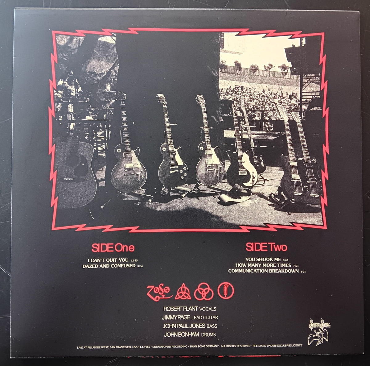 [Used LP] Led Zeppelin / Before the West was Won: Live at the Fillmore West