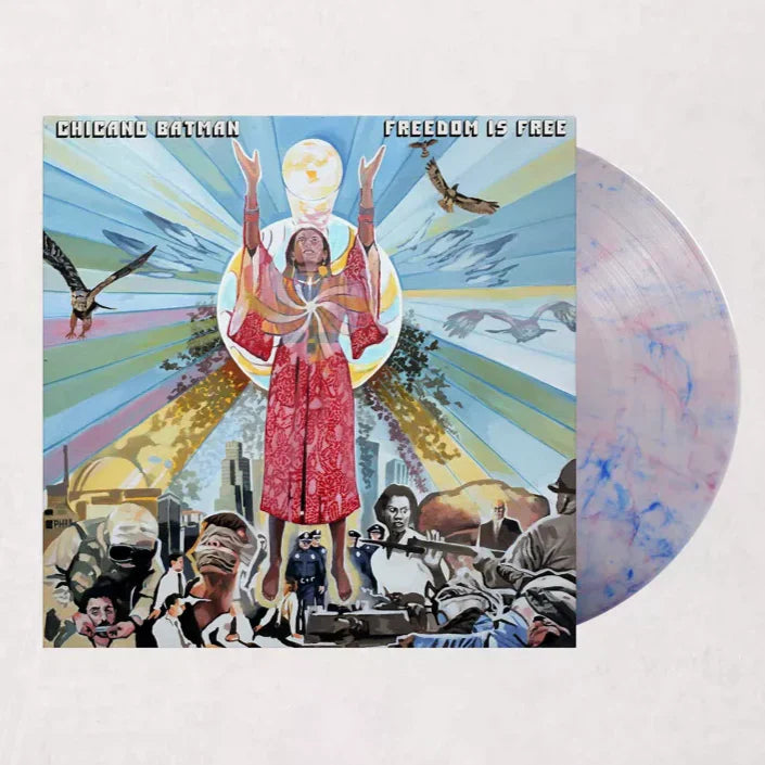Chicano Batman "Freedom Is Free" LP (Pink & Blue Splatter)