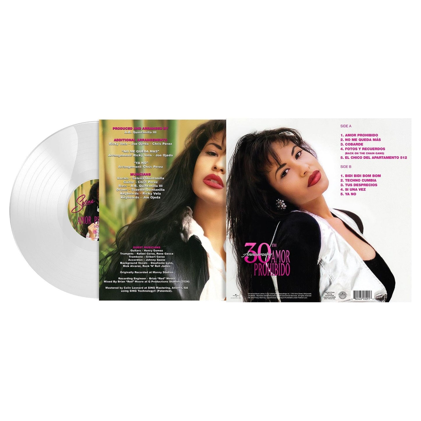 Selena - Amor Prohibido (30th Anniversary) - LP