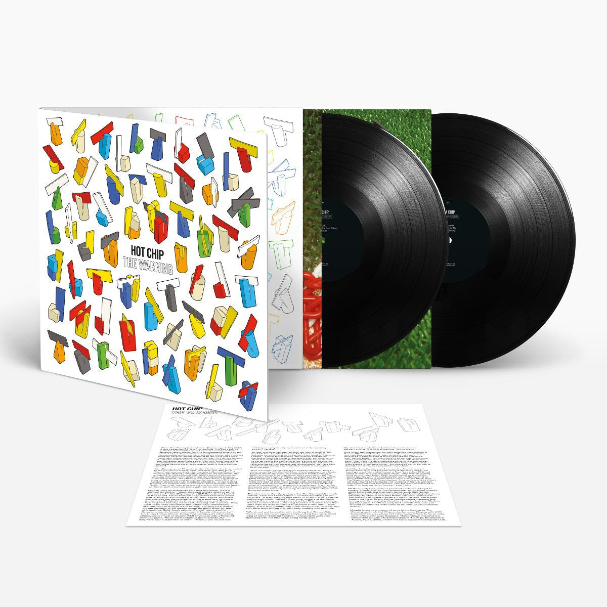 PRE-ORDER: Hot Chip "The Warning" 2xLP (20th Anniversary Black Biovinyl)